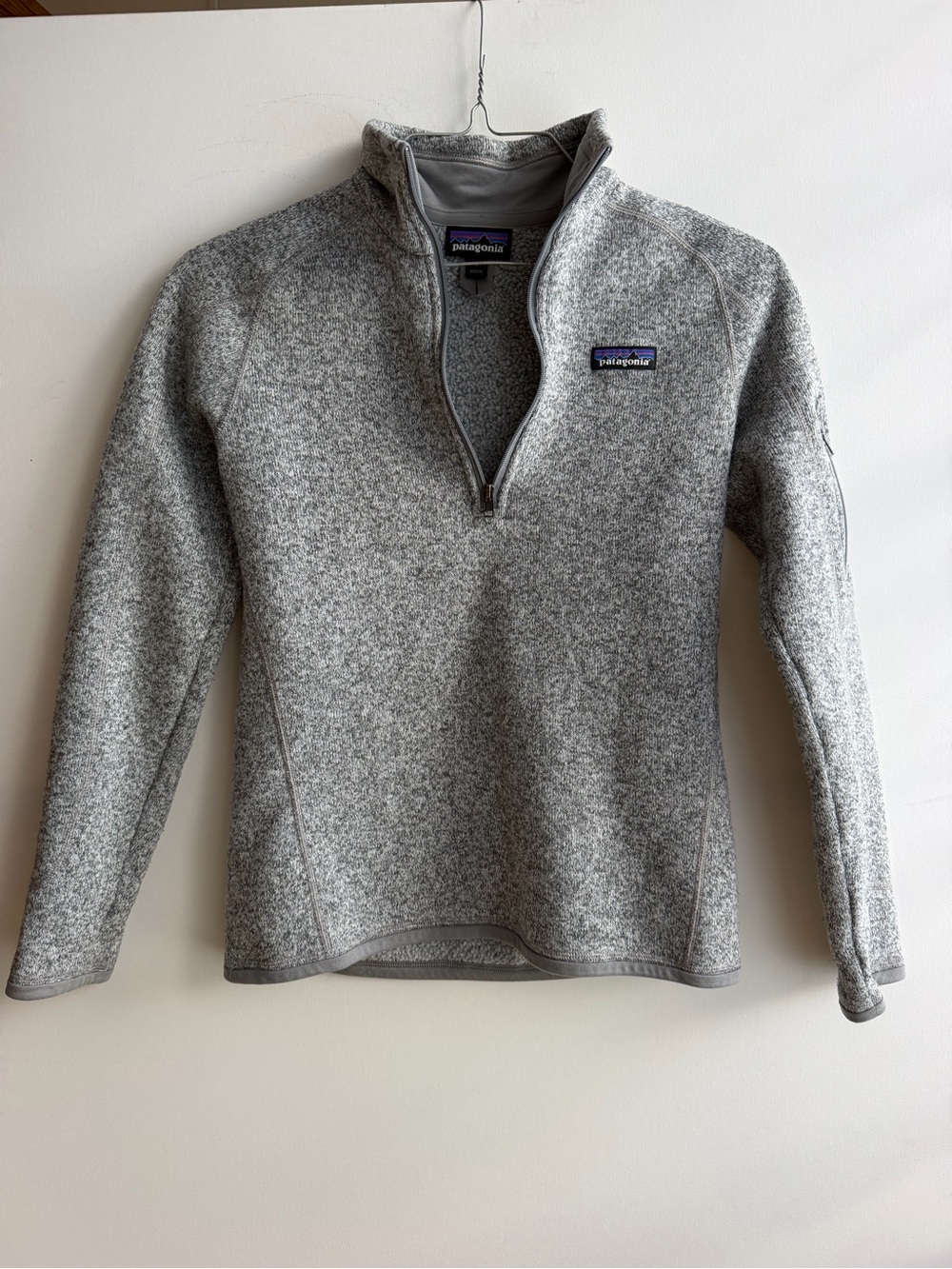 Patagonia Better Sweater Zip Pullover Women’s S Gray Fleece Sweater Jacket 049